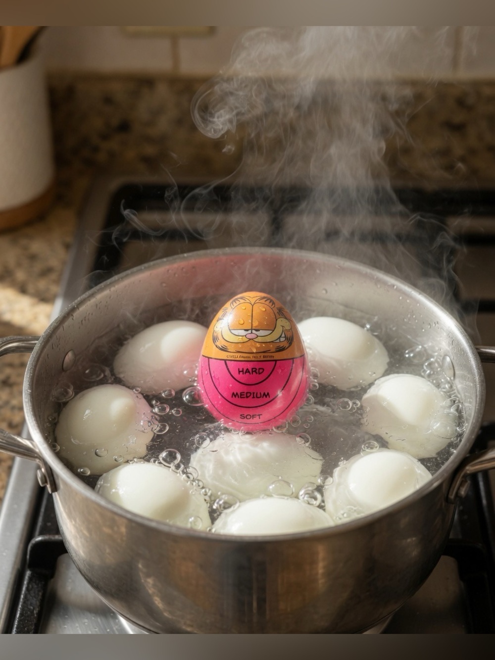 NICKOLODEAN Garfield egg timer